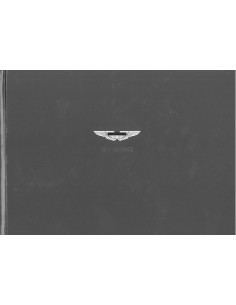 2001 ASTON MARTIN DB7 VANTAGE BROCHURE ENGELS
