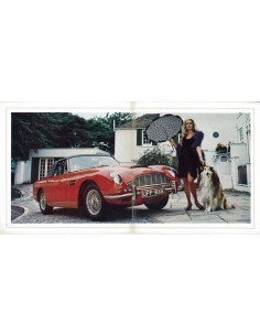 1969 ASTON MARTIN DB6 & VOLANTE BROCHURE ENGLISH 2