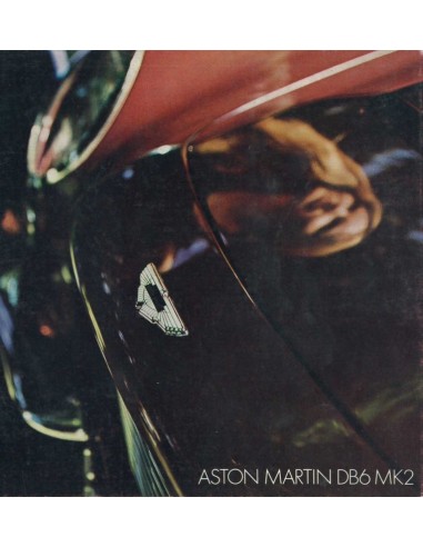 1969 ASTON MARTIN DB6 MK2 BROCHURE ENGLISH