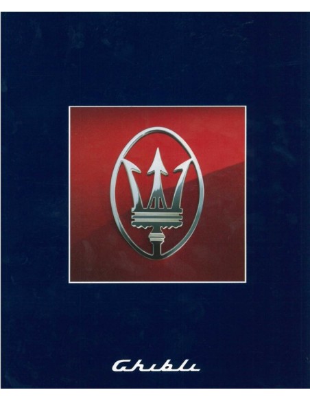 1997 MASERATI GHIBLI BROCHURE GB FR DE