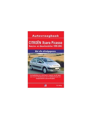 1999 - 2002 CITROËN XSARA PICASSO BENZINE / DIESEL VRAAGBAAK NEDERLANDS