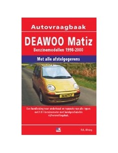 1998 - 2000 DAEWOO MATIZ BENZINE VRAAGBAAK NEDERLANDS