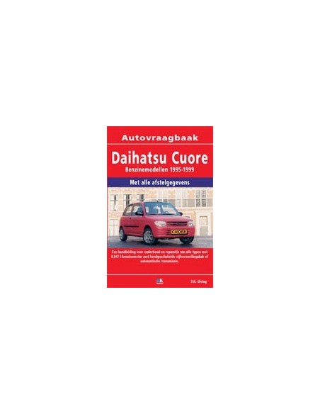 1995 - 1999 DAIHATSU CUORE BENZINE VRAAGBAAK NEDERLANDS