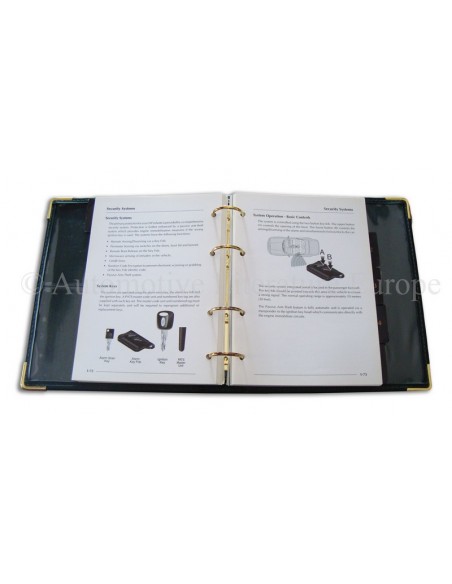 1997 ASTON MARTINV8 VOLANTE INSTRUCTIEBOEKJE ENGELS