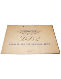 1951 ASTON MARTIN DB2 BROCHURE ENGELS