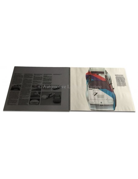 1978 BMW M1 BROCHURE DEUTSCH