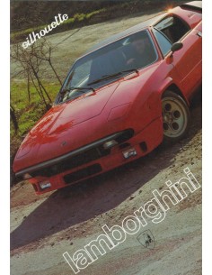1986 LAMBORGHINI SILHOUETTE BROCHURE