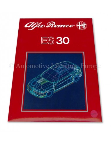 1989 ALFA ROMEO ES 30 (SZ)  PERSMAP ENGELS