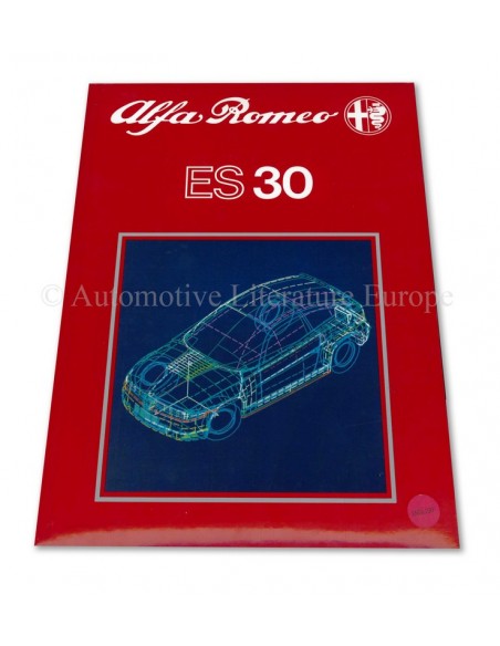 1989 ALFA ROMEO ES 30 (SZ)  PERSMAP ENGELS