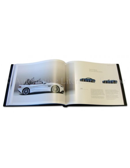 2014 ASTON MARTIN VANQUISH HARDCOVER BROCHURE ENGELS