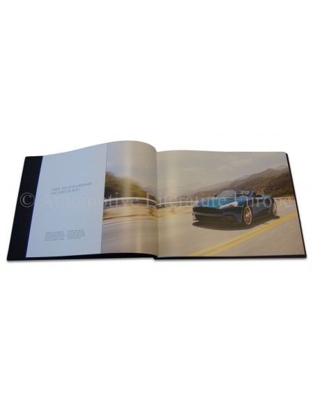 2014 ASTON MARTIN VANQUISH HARDCOVER BROCHURE ENGELS