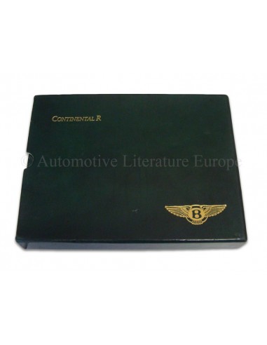 1995 BENTLEY CONTINENTAL R INSTRUCTIEBOEKJE FRANS DUITS