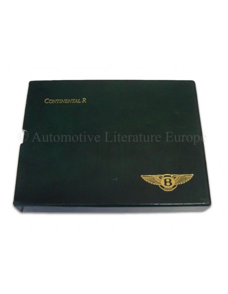 1995 BENTLEY CONTINENTAL R INSTRUCTIEBOEKJE FRANS DUITS