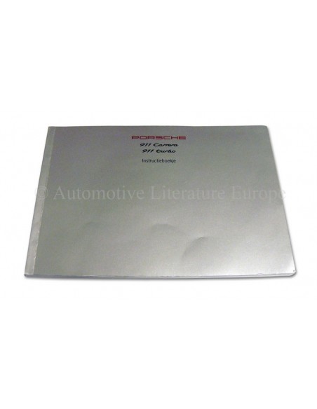 1997 PORSCHE 911 CARRERA & TURBO INSTRUCTIEBOEKJE NEDERLANDS