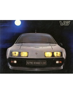 1978 ALPINE A310 V6 BROCHURE FRANS