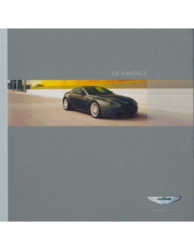 2005 ASTON MARTIN V8 VANTAGE BROCHURE ENGLISH