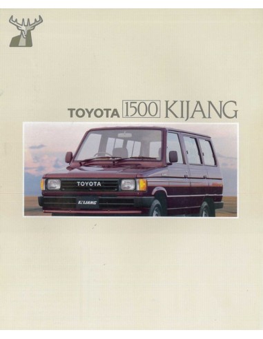 1988 TOYOTA 1500 KIJANG BROCHURE INDONESISCH ENGELS 