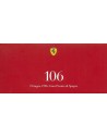 1996 FERRARi 106 GRAN PREMIO DI SPAGNA KAART