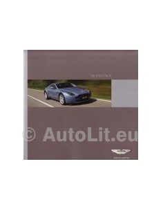 2006 ASTON MARTIN V8 VANTAGE BROCHURE DUITS
