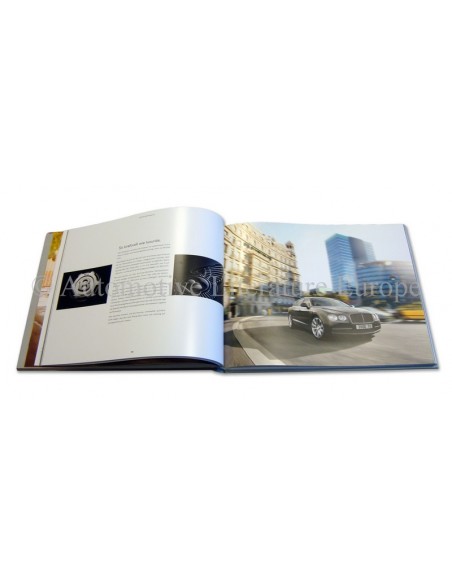 2014 BENTLEY FLYING SPUR HARDCOVER BROCHURE DUITS
