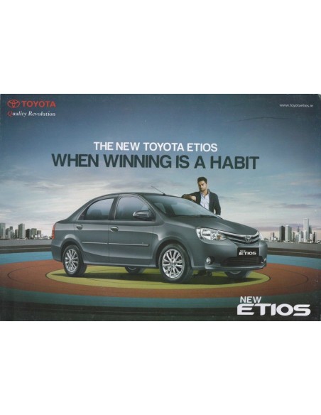 2014 TOYOTA ETIOS BROCHURE ENGELS (INDIA)