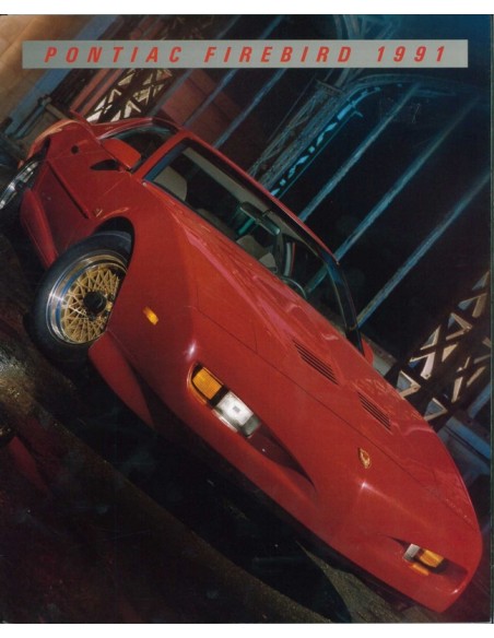1991 PONTIAC FIREBIRD BROCHURE ENGELS USA