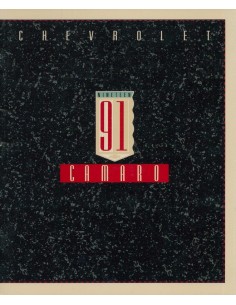 1991 CHEVROLET CAMARO BROCHURE ENGELS