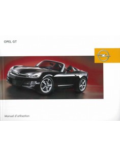 2007 OPEL GT INSTRUCTIEBOEKJE FRANS