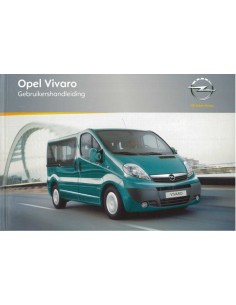 2010 OPEL VIVARO INSTRUCTIEBOEKJE NEDERLANDS