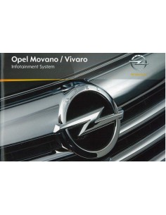 2010 OPEL MOVANO / VIVARO INFOTAINMENT SYSTEM INSTRUCTIEBOEKJE NEDERLANDS