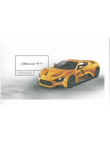 2015 ZENVO ST1 BROCHURE ENGELS