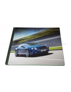 2012 BENTLEY CONTINENTAL GT SPEED HARDCOVER BROCHURE ENGELS