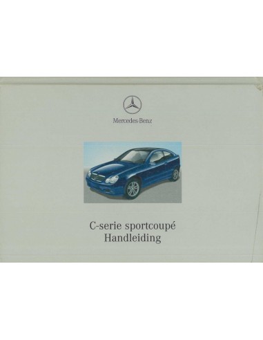 2000 MERCEDES BENZ C KLASSE SPORTCOUPE INSTRUCTIEBOEKJE NEDERLANDS