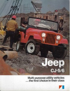 1983 JEEP CJ-5 CJ-6 BROCHURE ENGELS USA