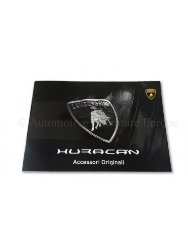 2015 LAMBORGHINI HURACA'N LP 610-4 ACCESSOIRES BROCHURE ENGELS