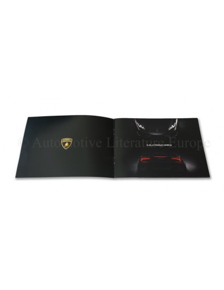 2015 LAMBORGHINI HURACA'N LP 610-4 ACCESSOIRES BROCHURE ENGELS