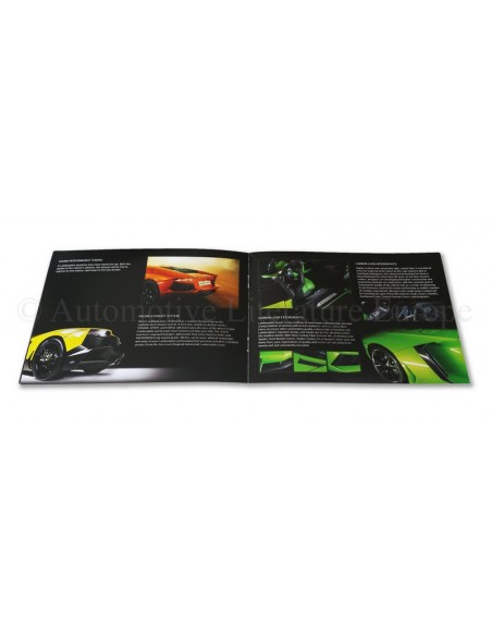 2015 LAMBORGHINI AVENTADOR LP 700-4 ACCESSOIRES BROCHURE ENGELS