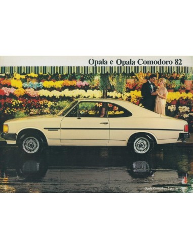 1982 CHEVROLET OPALA & OPALA COMODORO BROCHURE BRAZILIAANS