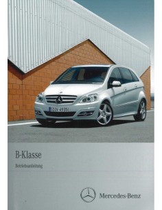 2010 MERCEDES BENZ B KLASSE INSTRUCTIEBOEKJE DUITS