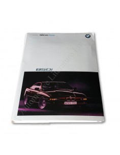1989 BMW 8 SERIE PERSMAP ENGELS