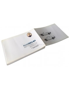 1989 MASERATI 222 SPYDER E INSTRUCTIEBOEK ITALIAANS ENGELS 2