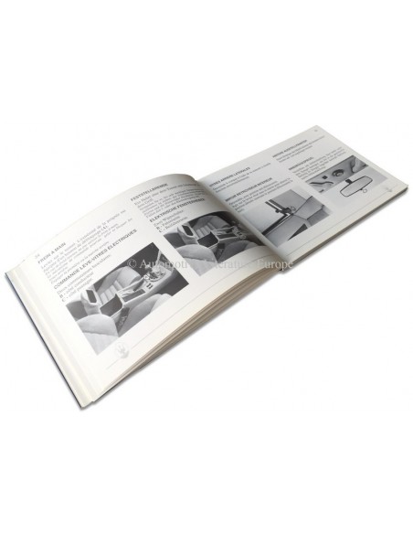 1988 MASERATI KARIF INSTRUCTIEBOEKJE FRANS DUITS