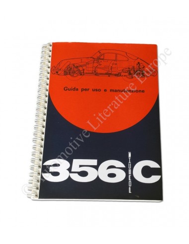 1963 PORSCHE 356 C INSTRUCTIEBOEKJE ITALIAANS
