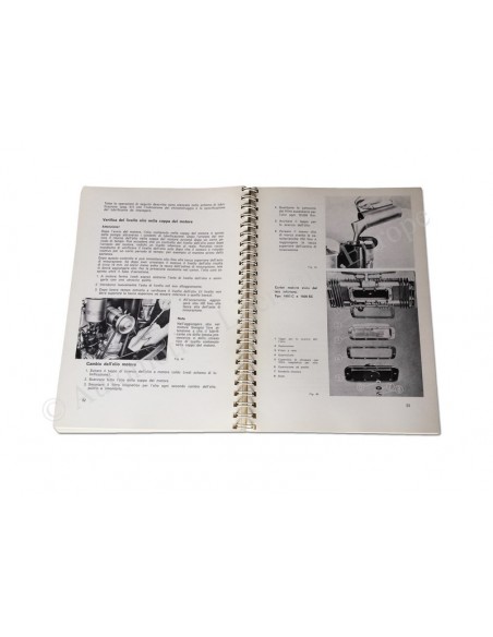 1963 PORSCHE 356 C INSTRUCTIEBOEKJE ITALIAANS