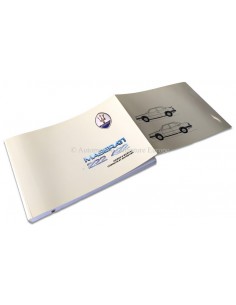 1989 MASERATI 222 422 INSTRUCTIEBOEKJE ENGELS FRANS 2