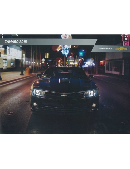 2015 CHEVROLET CAMARO BROCHURE ENGELS