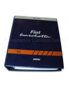 1996 - 2003 FIAT BARCHETTA WERKPLAATSHANDBOEK ENGELS