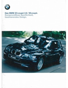 1999 BMW Z3 COUPÉ | M COUPE PROSPEKT DEUTSCH