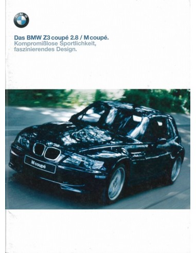 1999 BMW Z3 ROADSTER / M COUPE BROCHURE DUITS
