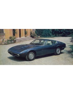 1970 MASERATI GHIBLI GRAN TURISMO BROCHURE 2